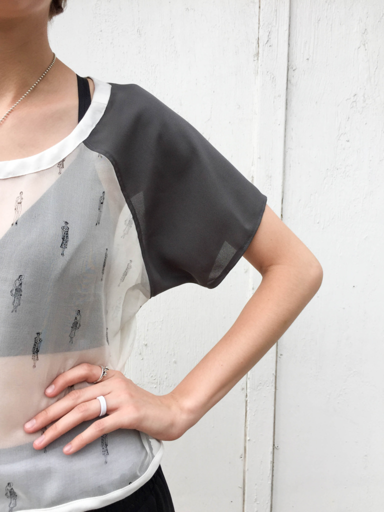 Sophie Hines Sheer Silk Top Sewing Tutorial