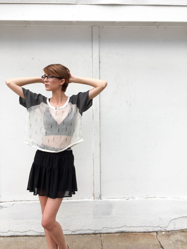 Sophie Hines Sheer Silk Top Sewing Tutorial 