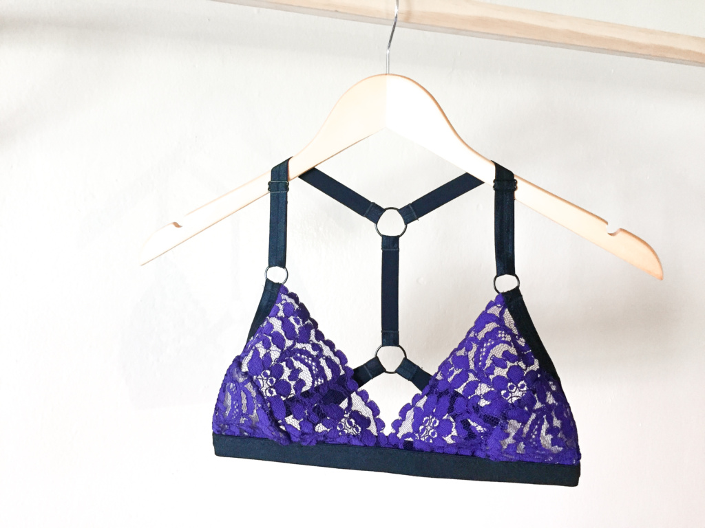 Sophie Hines Stretch Lace Tutorial Euler Bralette Lingerie Sewing Handmade Wardrobe