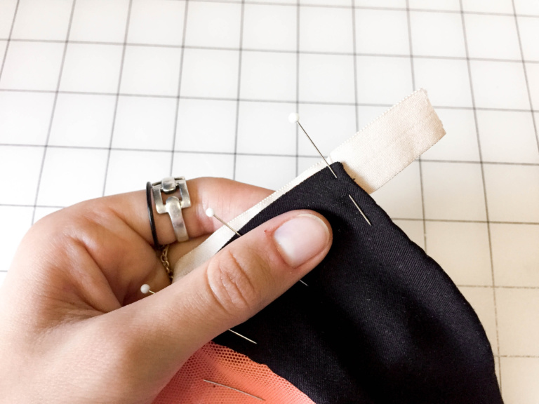 Attach Elastic Sewing Lingerie - Attaching Elastic Trim - All the Underwear