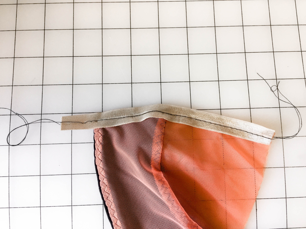 Sewing Lingerie - Attaching Elastic Trim - All the Underwear